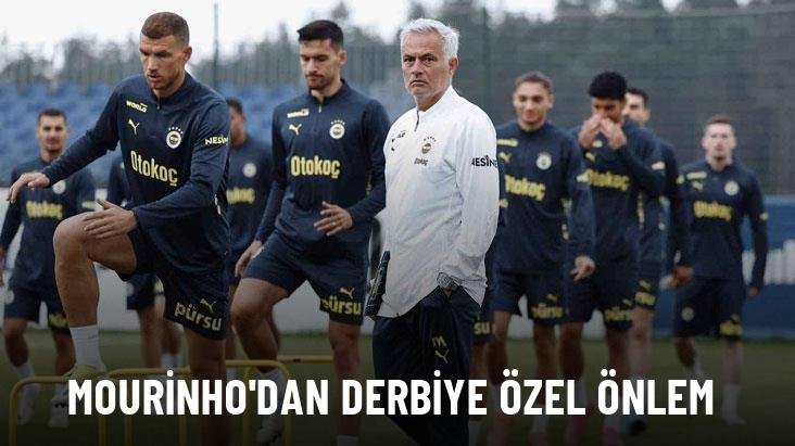 Mourinho’dan derbiye özel önlem