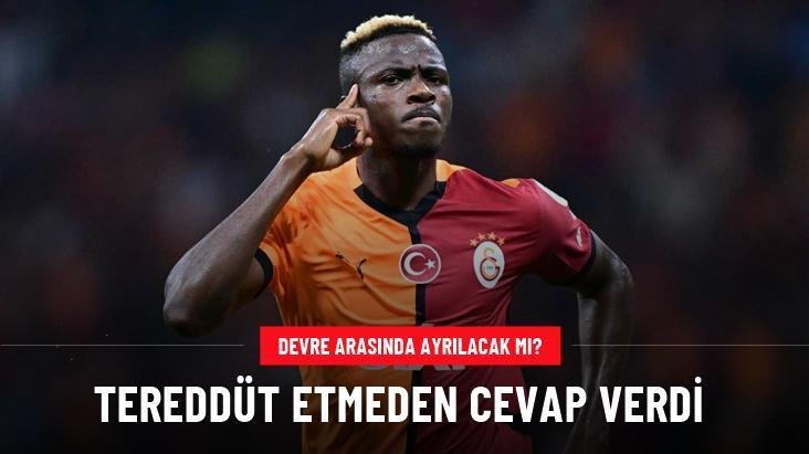 Tereddüt etmeden cevap verdi