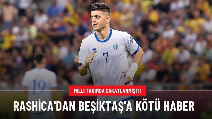 Rashica’dan Beşiktaş’a kötü haber